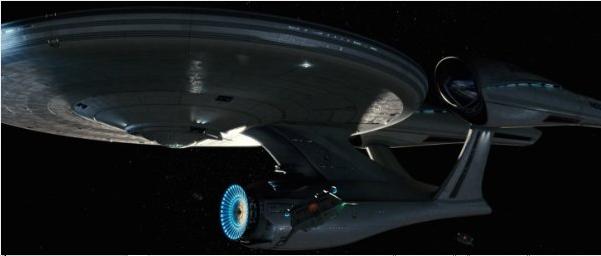 The Enterprise from 'New' Star Trek movie