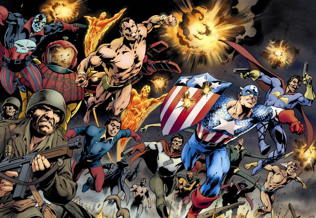 More First Avenger News: Invaders Invade Cap's Movie - Comic Vine
