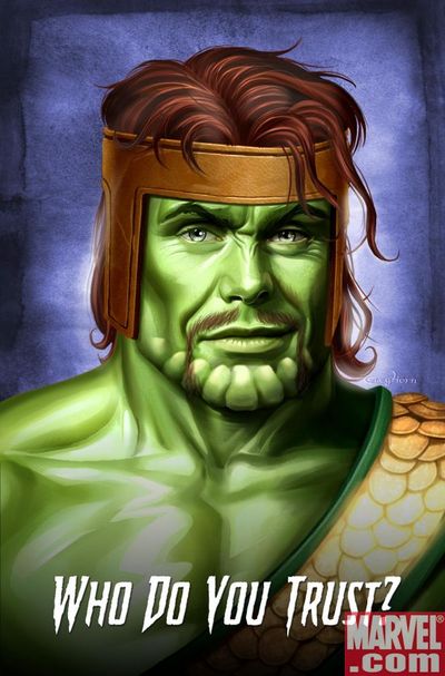 I don't read Herc comics so I don't know if he was confirmed a Skrull Who knows?