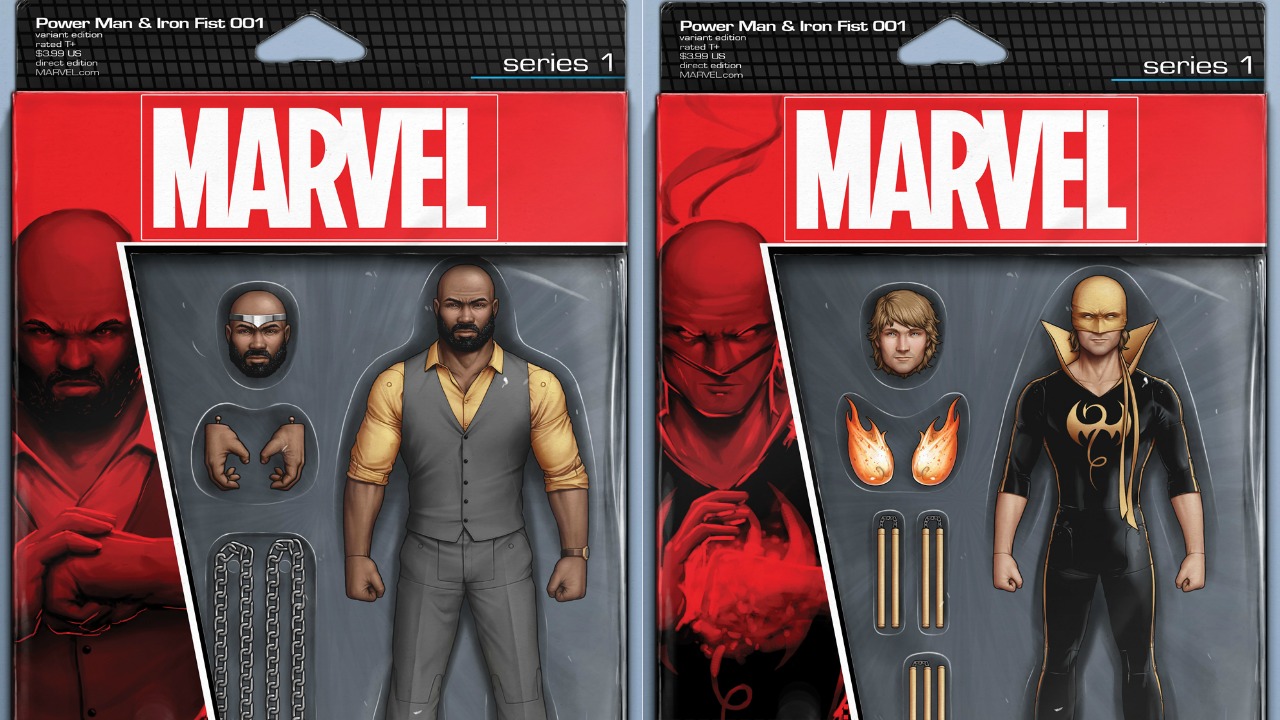 Power Man and Iron Fist # 1 Marvel NM Action Figure Variant 