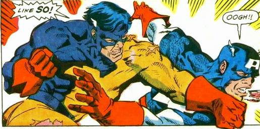  Left-Winger vs John Walker as Captain America.