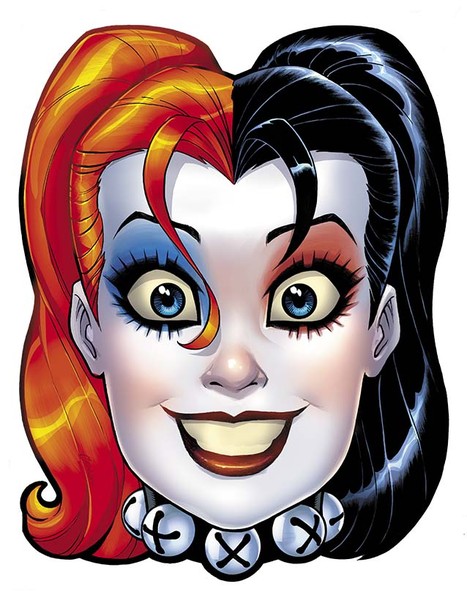 Harley Quinn paper mask (Avail. June 10)