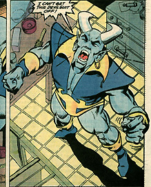 History of the DC Universe S1 Blue Devil AF MINT 