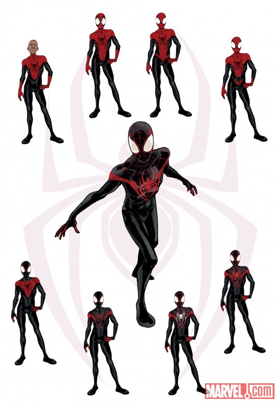 New 'Ultimate Spider-Man' Art: Miles Morales Character Study - Comic Vine