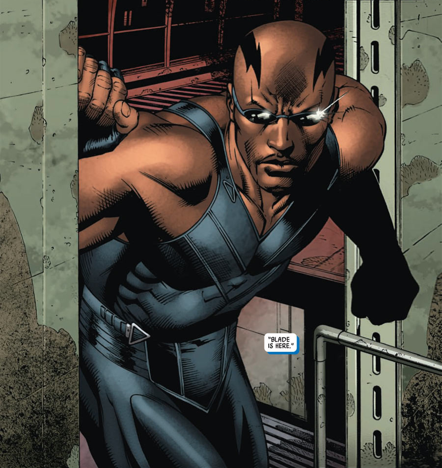 Фрэнк блэйд супергерои marvel comics