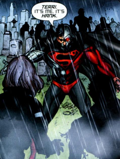 Black Lantern Terri Henshaw & Cyborg Superman