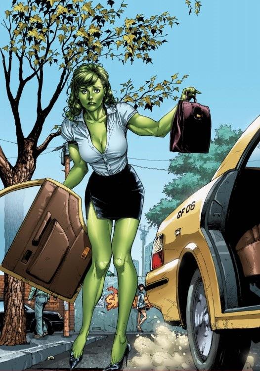 sexy she-hulk !