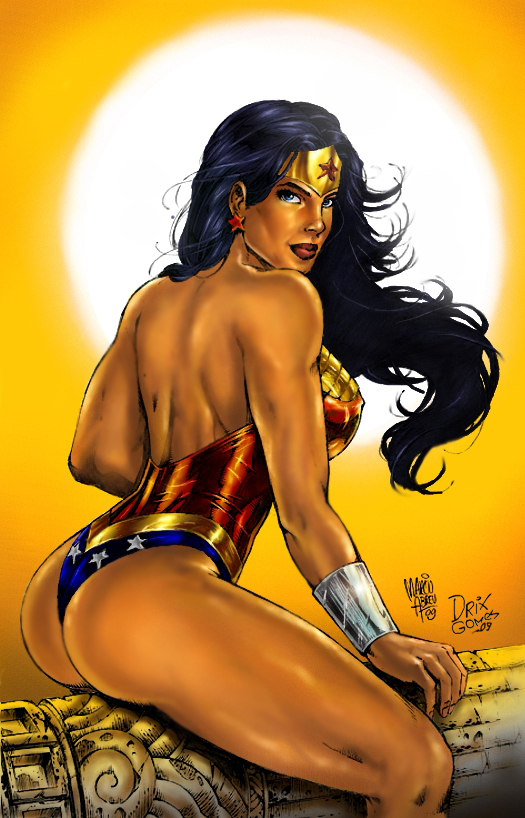 Wonder Woman Sex Art