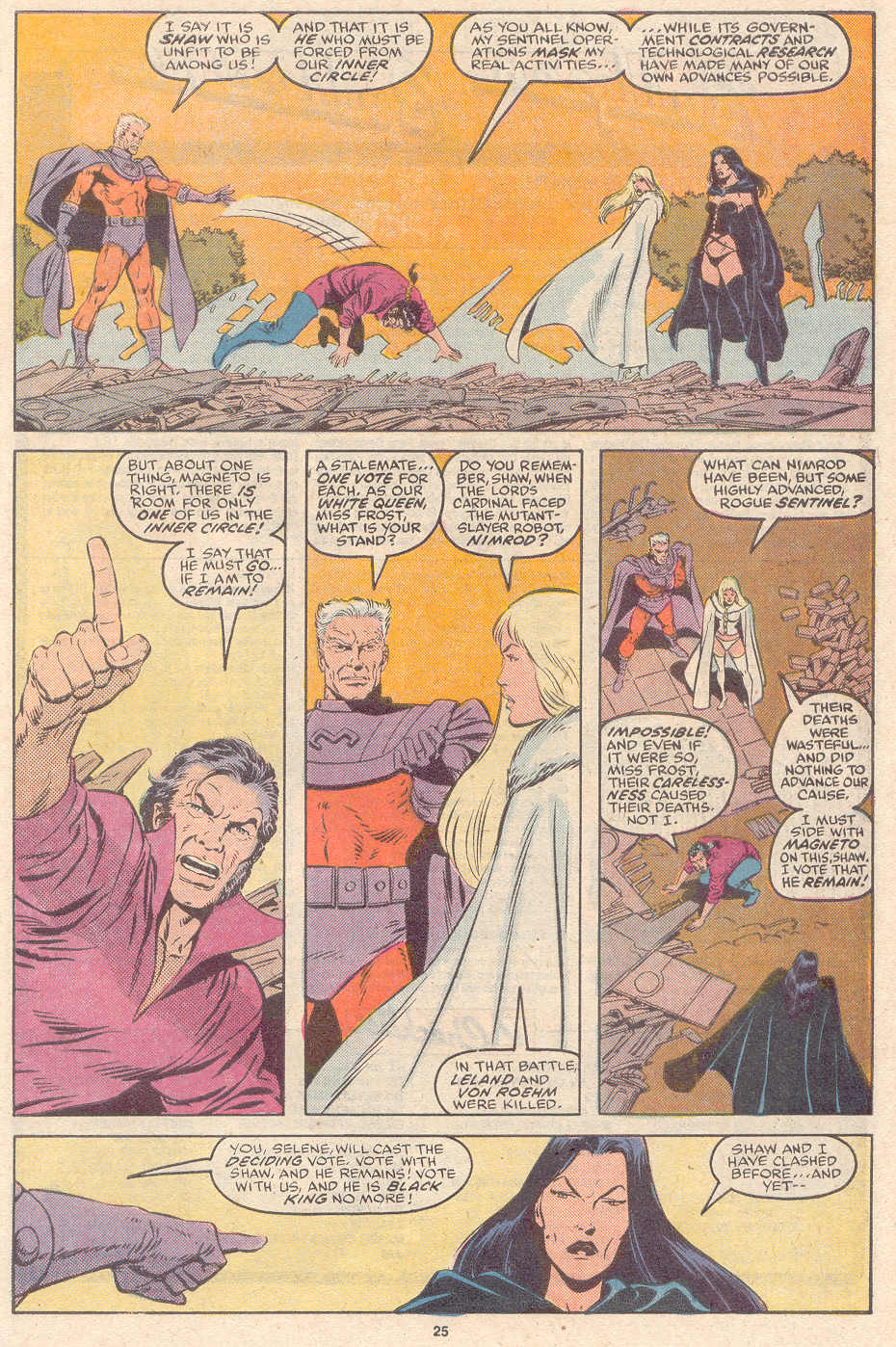 Movie Magneto Vs Movie Sebastian Shaw Battles Comic Vine