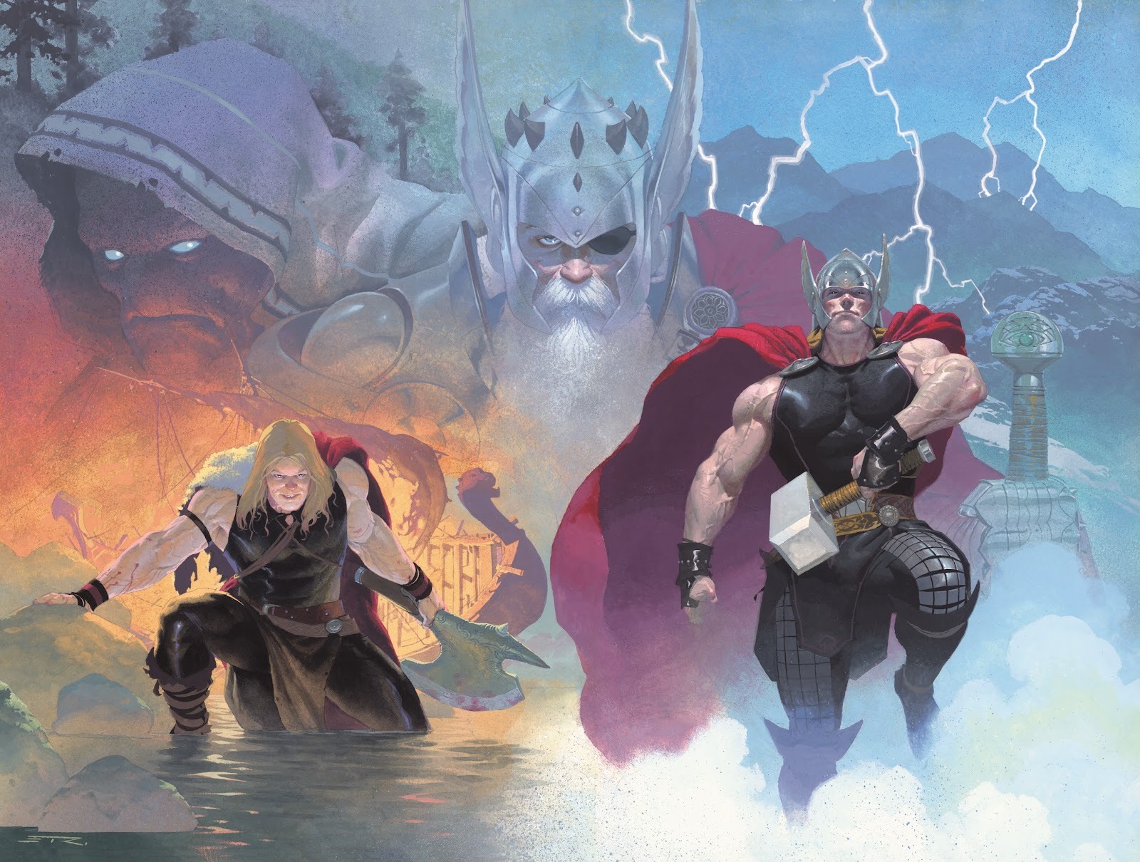 God marvel. Thor God of Thunder комикс.