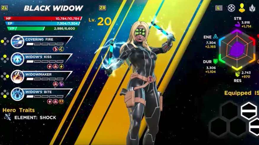 Yelena in Ultimate Alliance 3