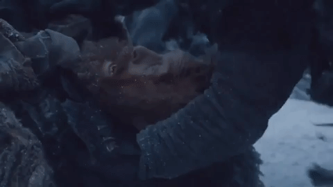 In this GIF you see Sandor rescuing Tormund Giantsbane who was about to be killed by wights. He has tons more on-screen kills and even more off-screen kills in this battle, but the camera didn't focus on him a lot honestly.