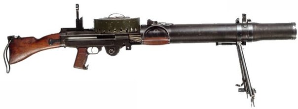 A Lewis Gun(Arguably the best LMG of the war)
