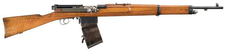A Mondragon rifle(First semi-auto rifle ever)
