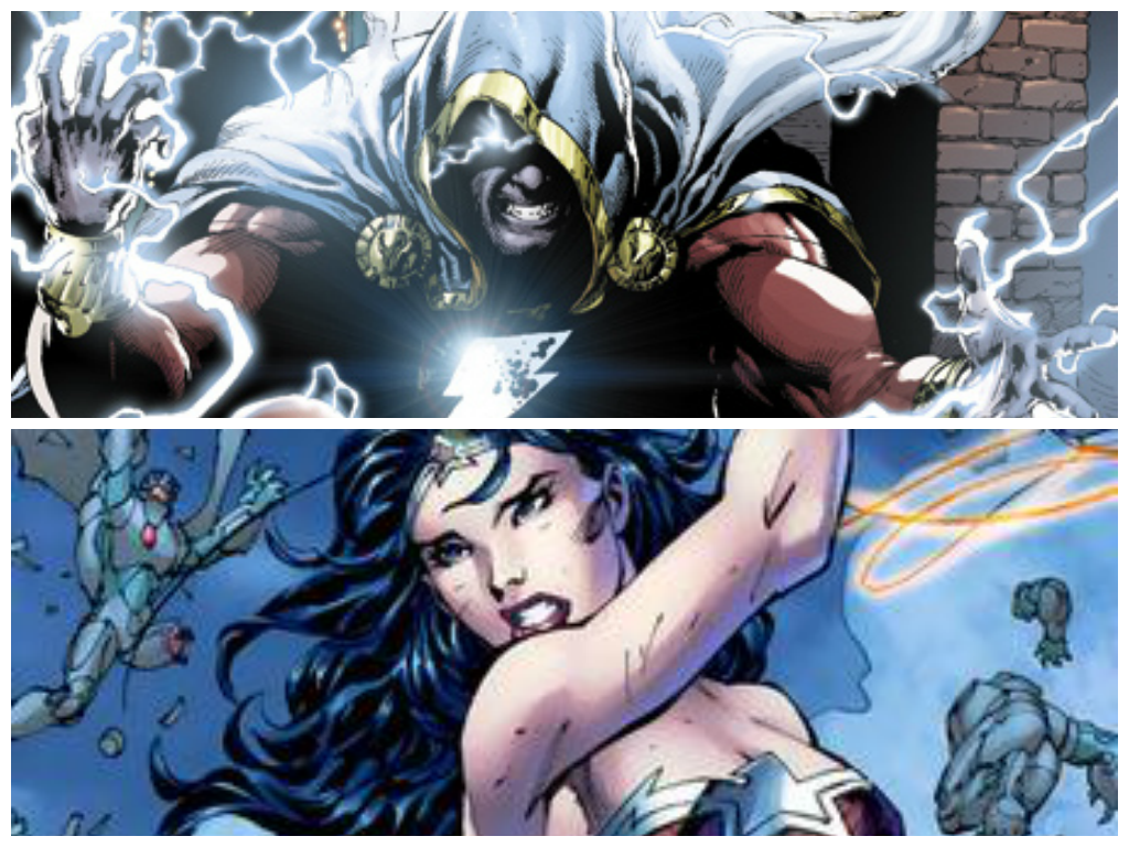 Shazam vs. Wonder Woman. 
