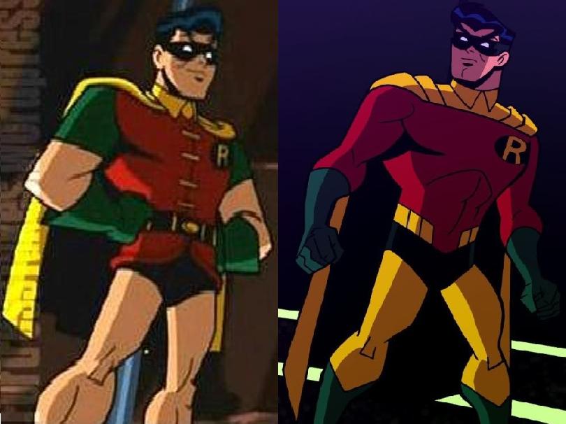Batman: Brave & The Bold(1st and 2nd designs)