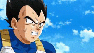 Knocks out Vegeta with a tap of his finger