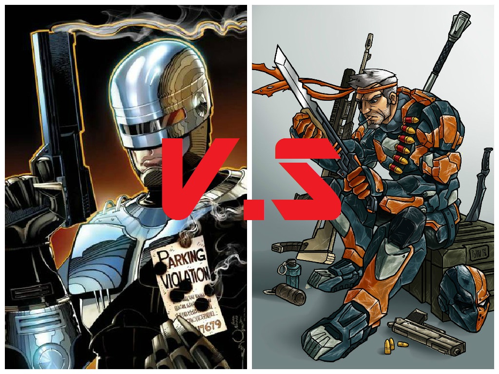Robocop vs terminator. Robocop vs Terminator комикс. Дефстроук Джон Манганьелло. Робокоп против Терминатора комикс. Бэтмен против Терминатора.