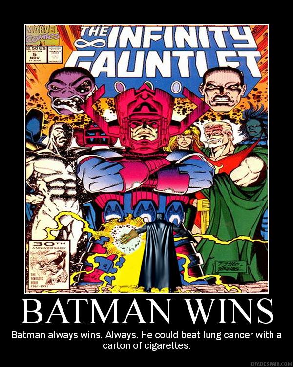 Batman (w/prep) vs Fiction - Battles - Comic Vine