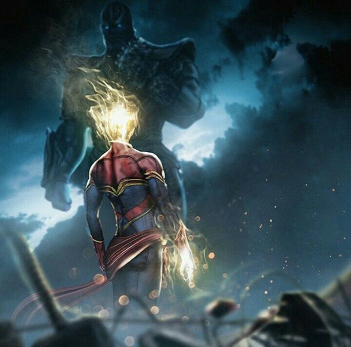 MCU CaV ENDGAME SPOILERS Base Thanos SupremeG Vs Captain Marvel MCU CaV ENDGAME SPOILERS Base Thanos SupremeG Vs Captain Marvel