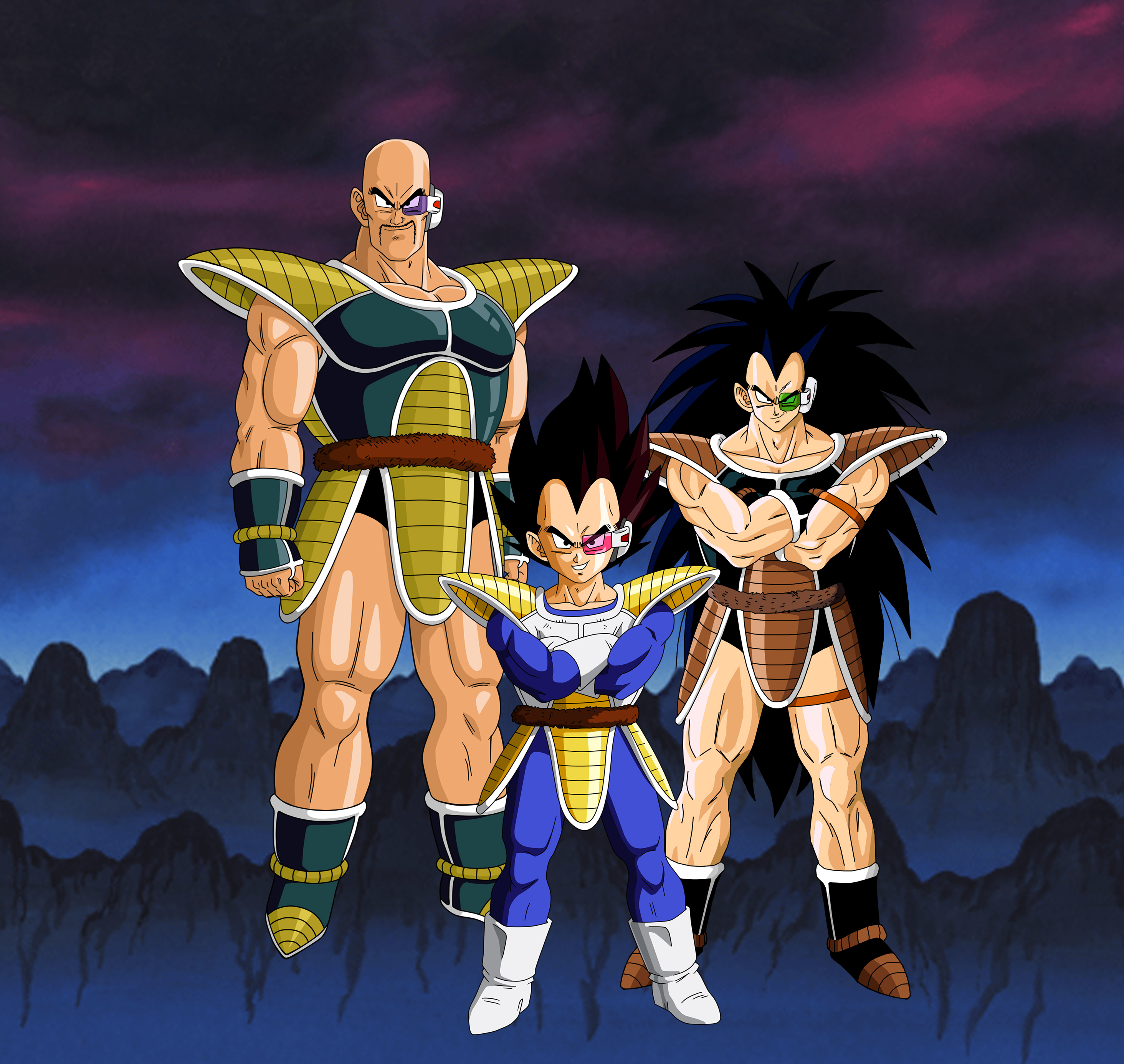 1.The Saiyans have their tails and Vegeta can create the replacement moon s...
