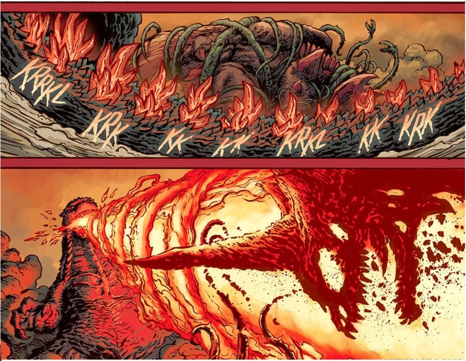 But Godzilla possess the Will of Atomic Fire!!1. maybe Naruto and Sasuke po...