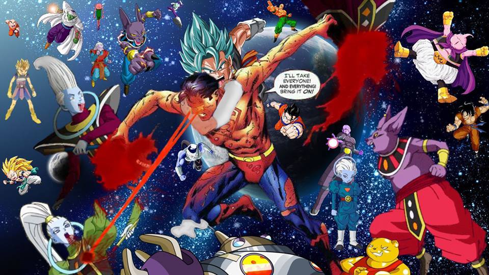 Goku, Gohan and Vegeta vs Superman, Martian Manhunter and General zod -  Battles - Comic Vine