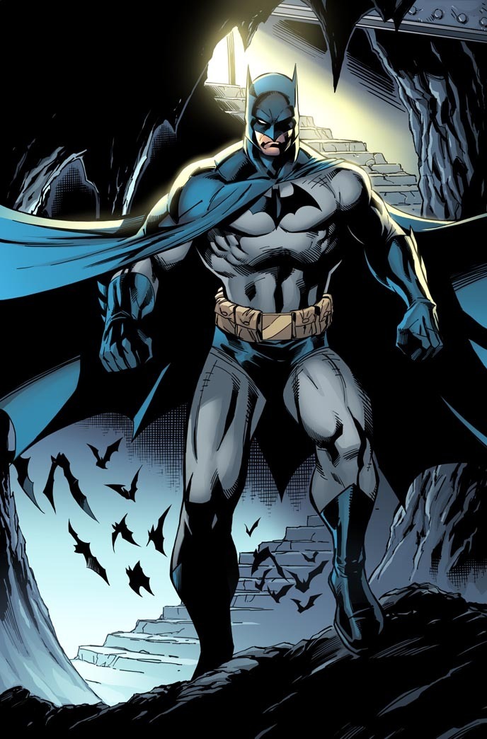 Batman: Blue & grey or black & grey? - Batman - Comic Vine