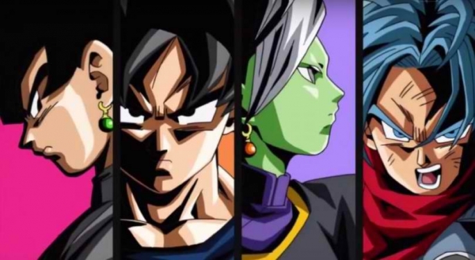 Black, Goku, Zamasu, Trunks