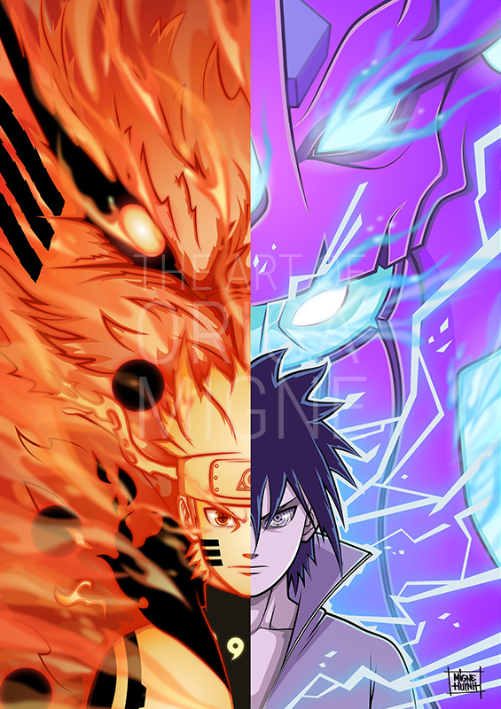 Magetta vs Naruto and Sasuke - Battles - Comic Vine