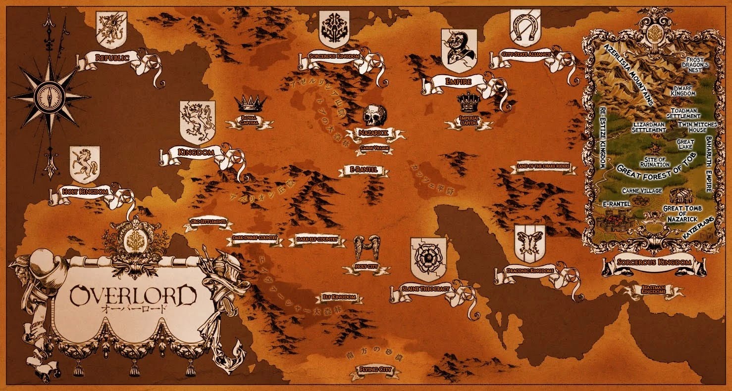 Родословная королевства карта