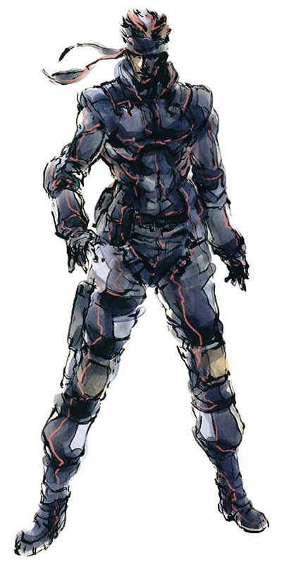 Solid Snake's Character Design