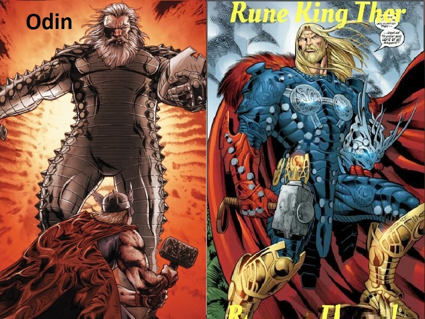 Odin & Rune King Thor Vs Justice League Dc Powerhouses - Battles - Comic  Vine