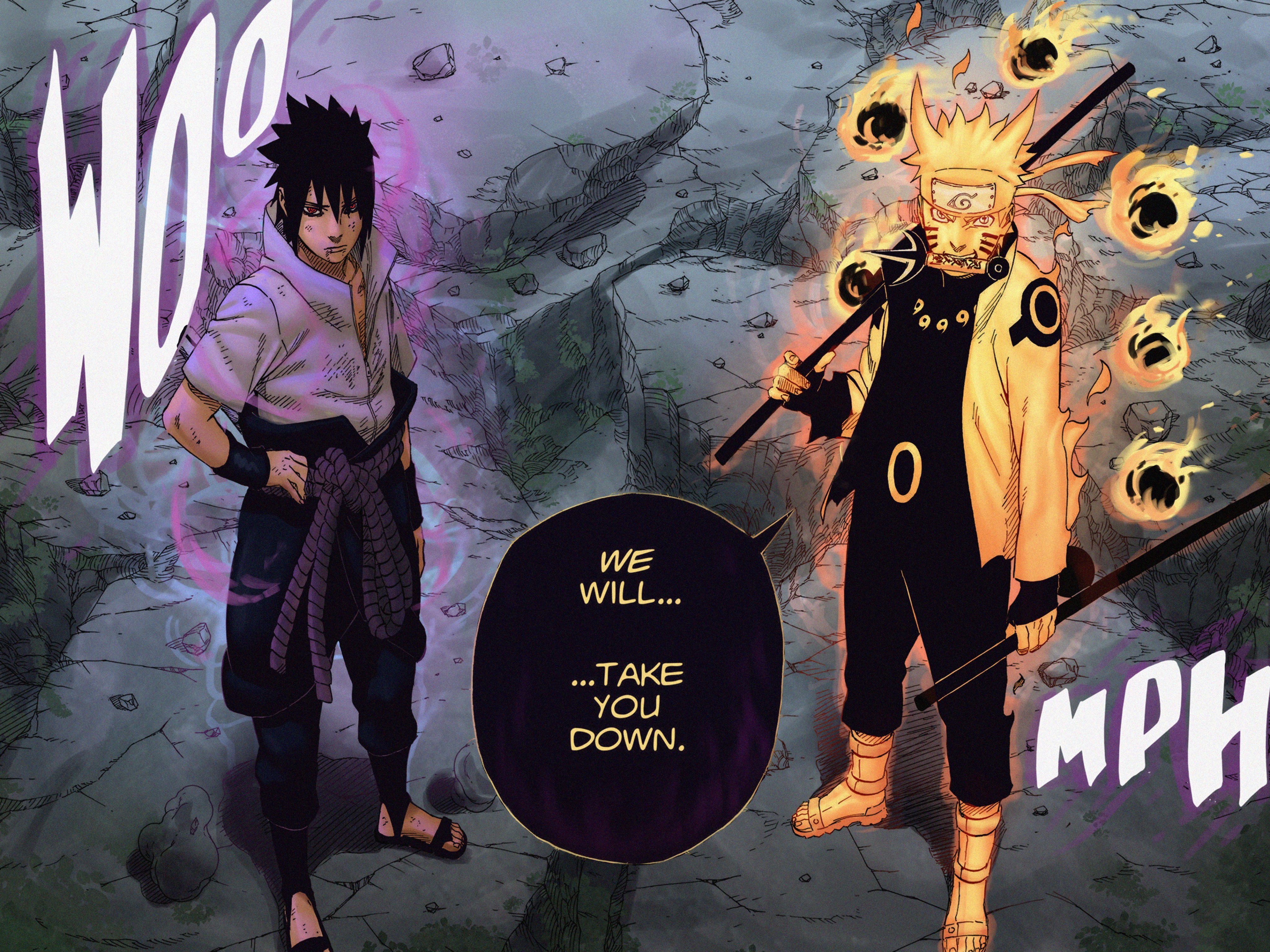 Naruto and Sasuke vs Avatar Crew - Battles - Comic Vine