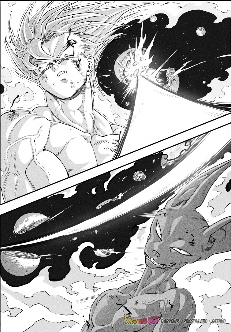 Artwork for new manga chapter looks dope. : r/Dragonballsuper