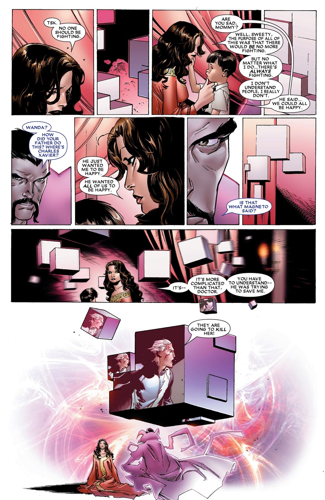 Respect House of M Scarlet Witch