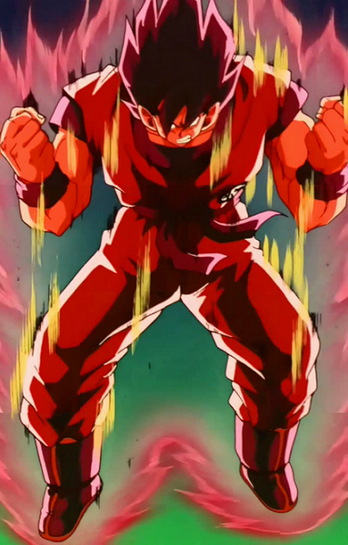 Goku Kaioken X10 Frieza Fight