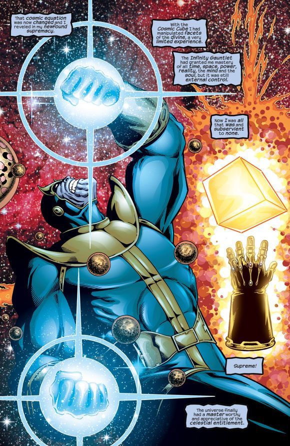 Pre Retcon Beyonder Vs Hotu Thanos And Pre Retcon Molecule Man Battles Comic Vine