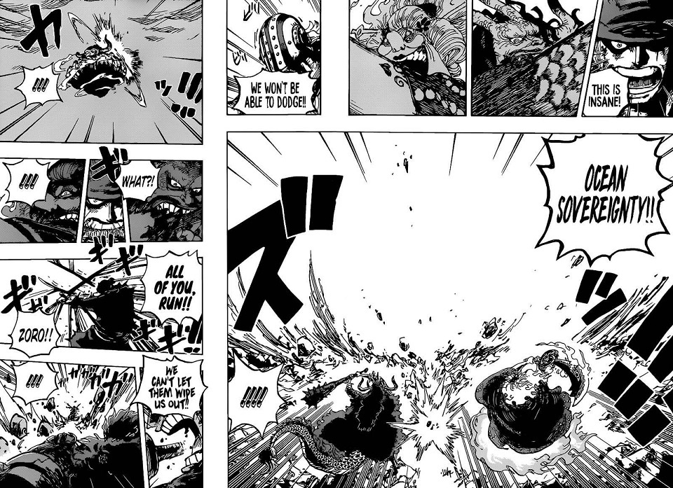 Akainu vs Kaido and Big Mom&#39;s Hakai (combined attack) - Battles - Comic Vine