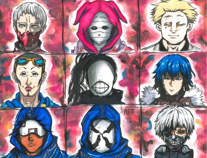 Как нарисовать майки токийские мстители