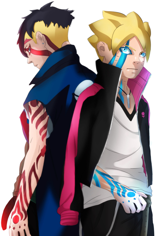 Картинки аниме боруто каваки