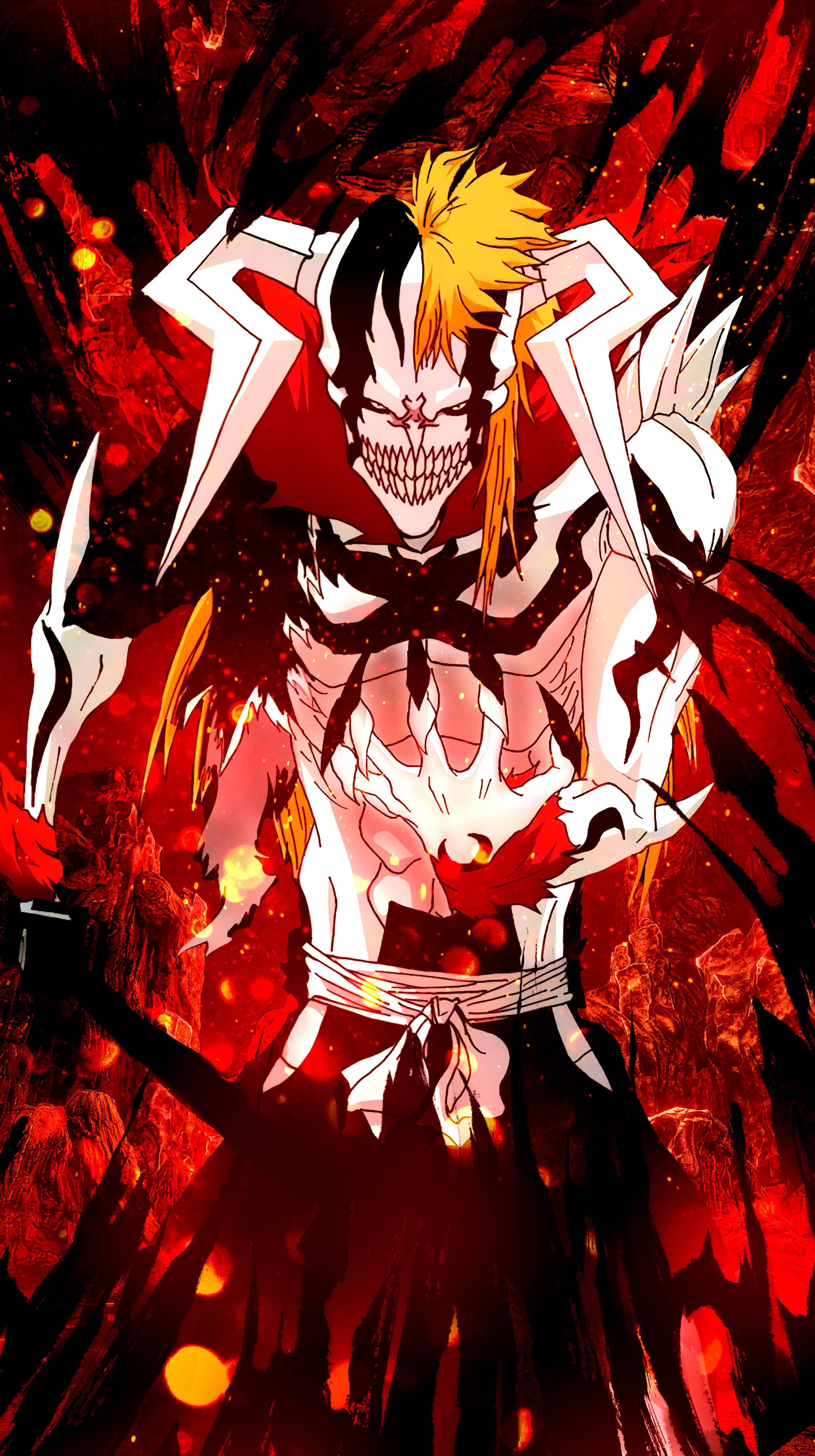 Vasto lorde Ichigo (White) vs Base Kenpachi (EOS) - Battles - Comic Vine