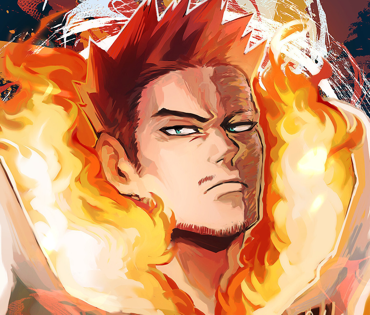 Post 4458292: enji_todoroki jabuhusky my_hero_academia