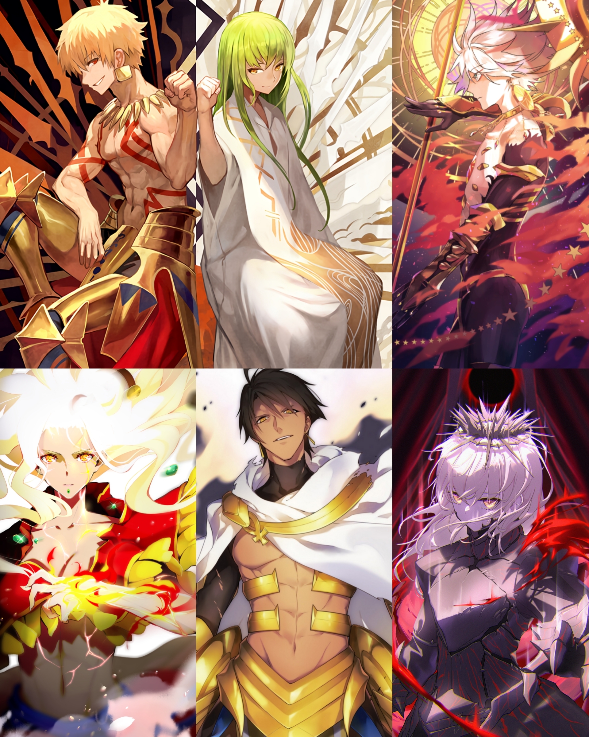 Fate Team Fgo Vs The Six Goh Spacebattles