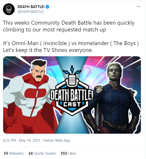 Is Death Battle Dumb Gen Discussion Comic Vine