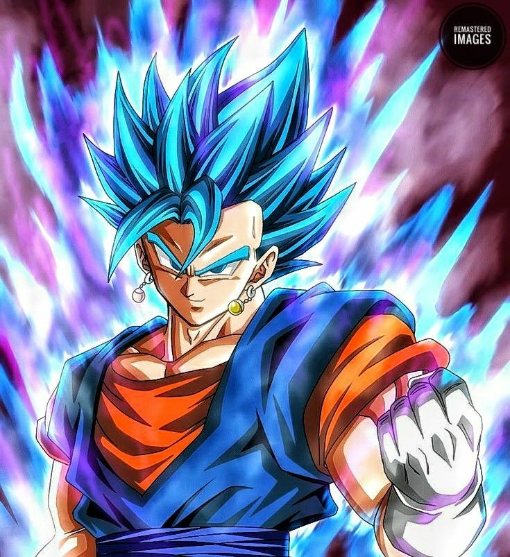 DBS Manga, multiple fight: Goku MUI vs Vegito SSJ Blue - Battles