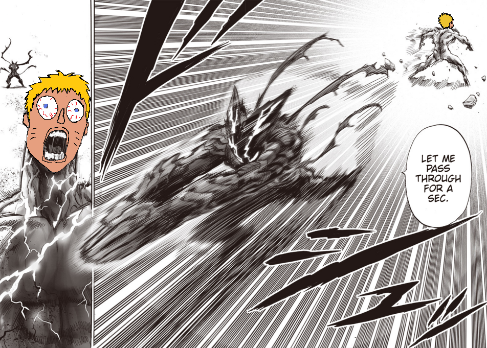 How many Baryon Naruto to beat Cosmic Fear Garou? - Battles - Comic Vine