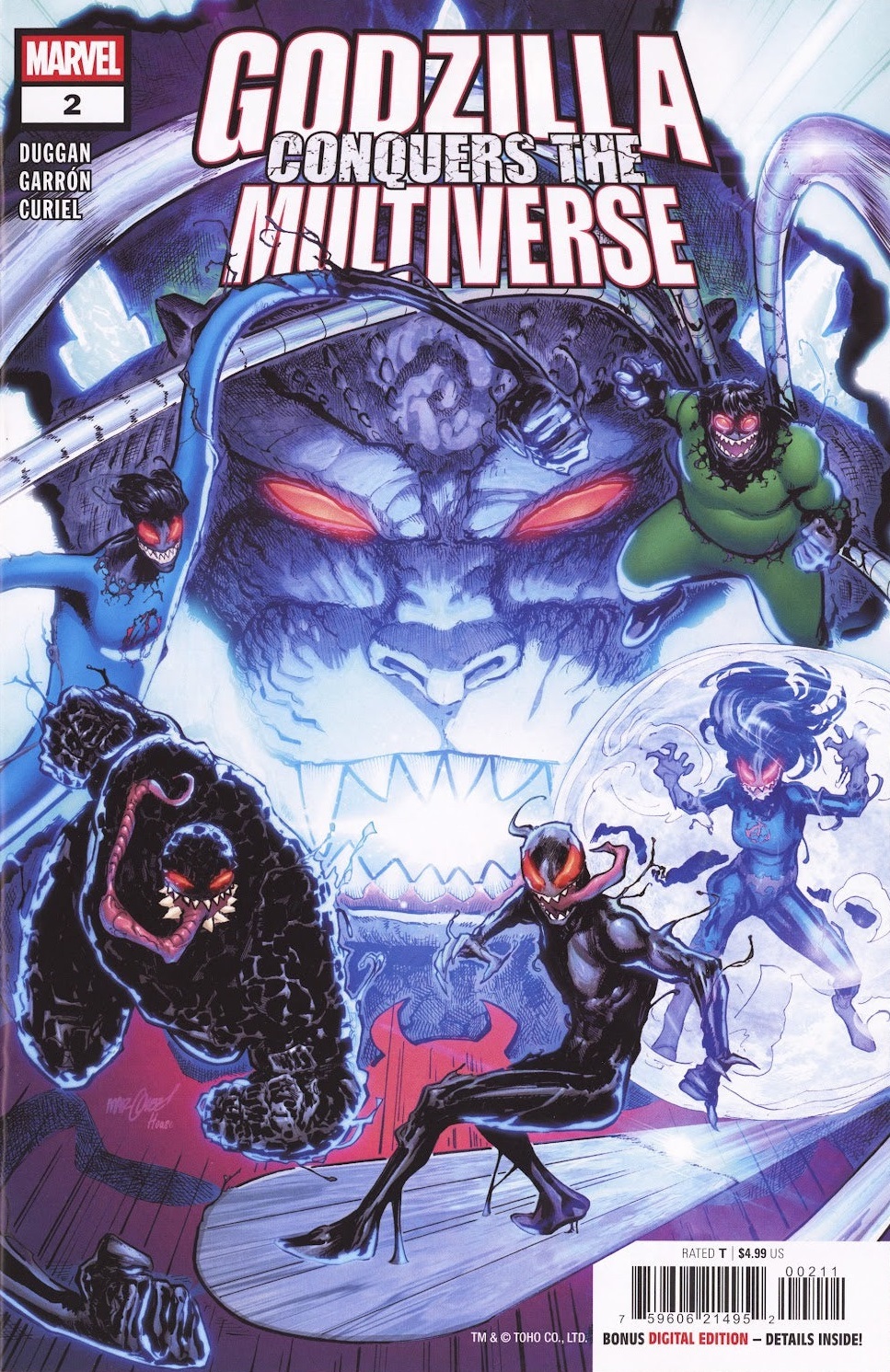Godzilla Conquers the Multiverse cover