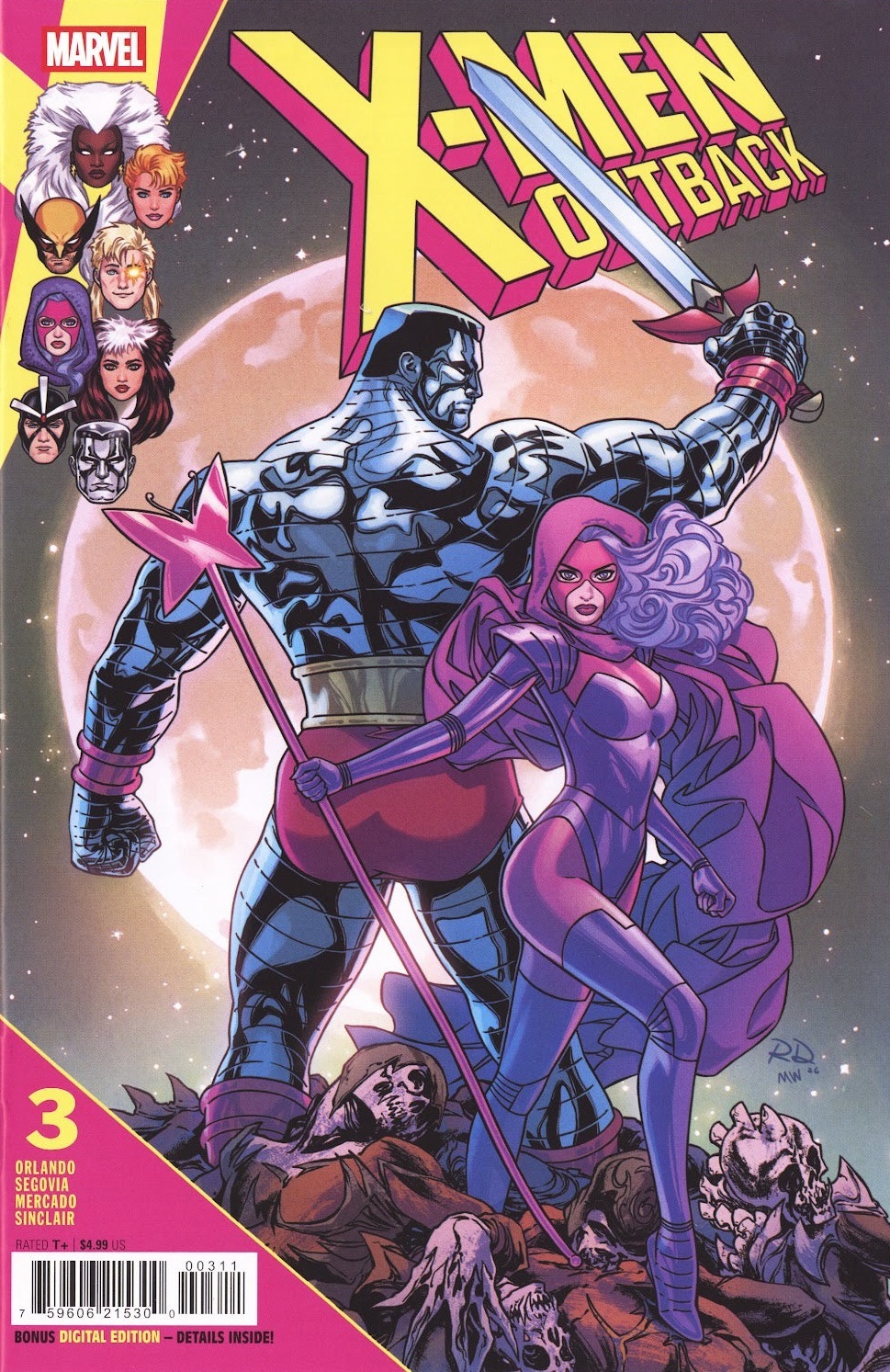 X-Men: Outback cover