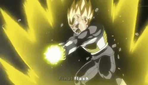 Has Final Flash become more iconic to Vegeta than Galick Gun? :  r/Dragonballsuper